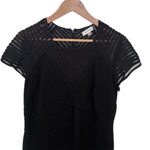 Calvin Klein Black Midi Dress